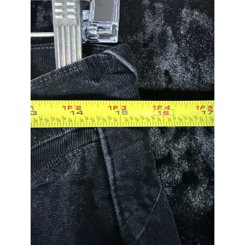 Levis‎ 505 Jeans Mens 29x32 Black Corduroy Pants Regular Straight Leg